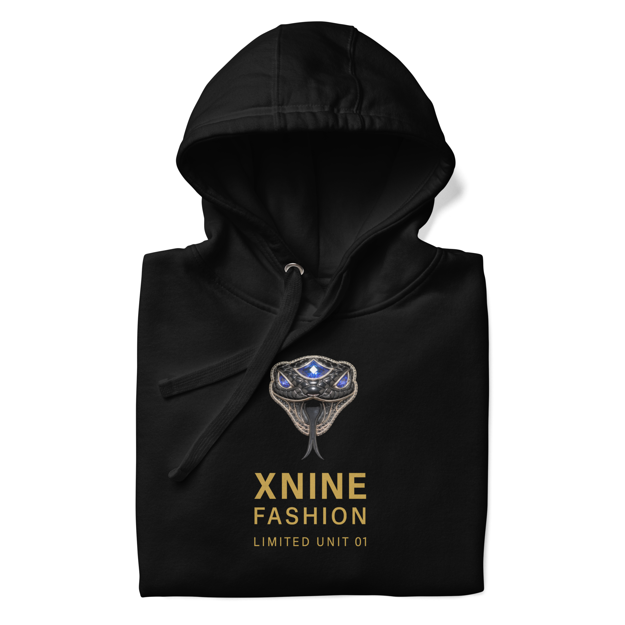 Home cotton heritage m2580 i unisex premium pullover hoodie black front 699857ad19b8a